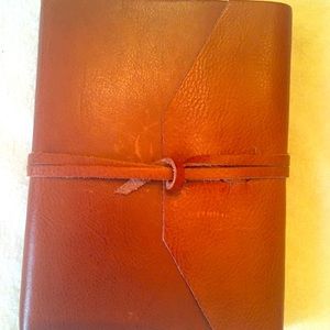 NWOT beautiful leather bound journal